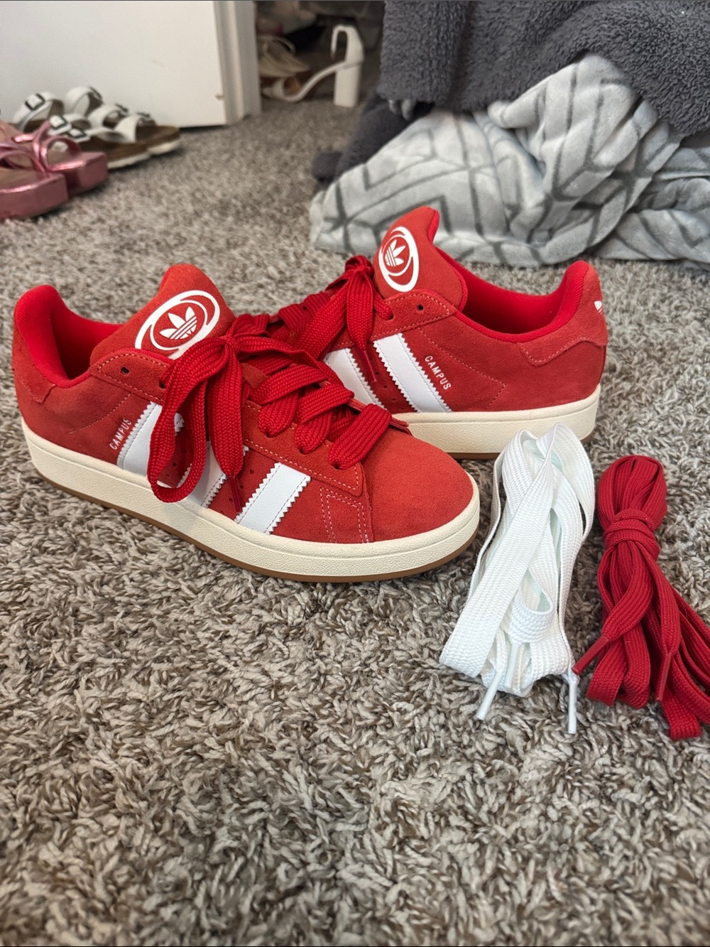 adidas Women’s Red Campus size 9.5